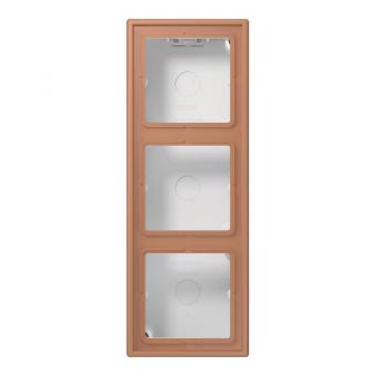 Jung AP-Kappe m.Rahmen 3fach   LC583A236 