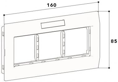 GGK Einbaudose für                  4653 