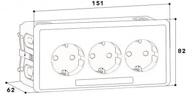 GGK Einbaudose für                 31280 