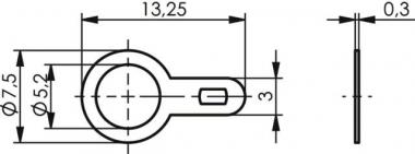 TEGA Lötfahne                C04001A0006 