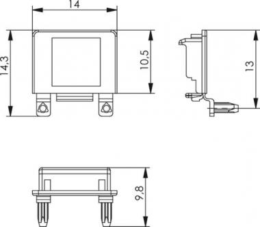 TG Staubschutzklappe        B00001A0016W 