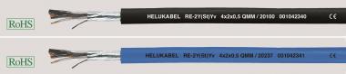 HELU RE-2Y(St)Yv 4x2x0,5 schwarz   20101 