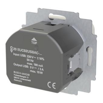 BJ SCHUKO -/USB-A+C    20 EUCB2USBAC-214 