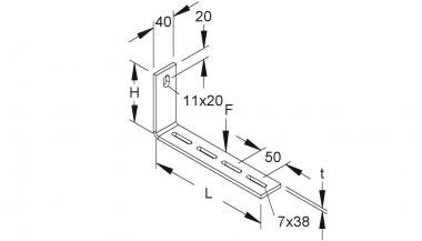 NIED Ausleger KTCL200           KTCL 200 