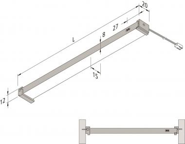Hera LED Schrankinnenleuchte 61001213101 
