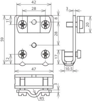 DEHN Falzklemme St/Tzn            365040 