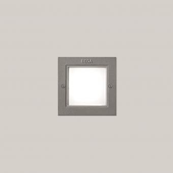 BEGA Einbauleuchte silber       24213AK3 