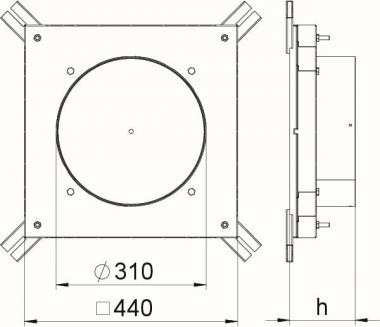 OBO IBD 35038 R9 Im-Beton-Dose f.GESR9 