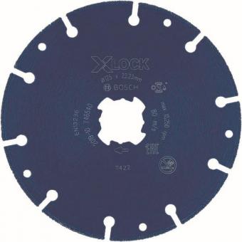 Bosch X-Lock Diamant-Trennscheibe 125mm 