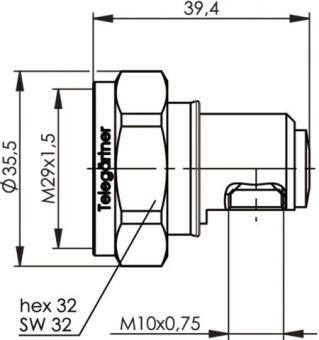 TEGA 7-16 Normkopfstecker    J01120D1157 