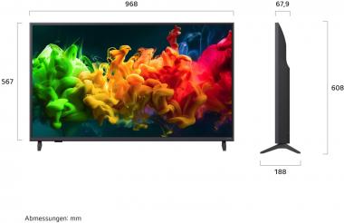 LG 43QNED8EB3F sw Mini LED-TV 