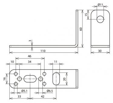 DEHN Befestigungswinkel           106310 