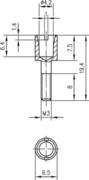 TEGA Führungsbuchse f        A16010A0924 