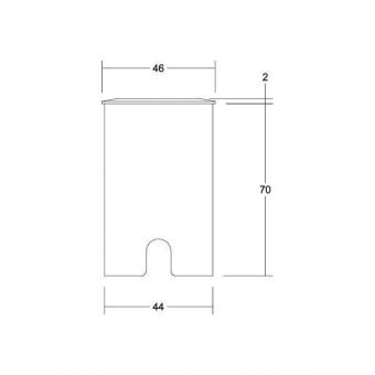 Brumberg LED-Bodeneinbauleuchte 14050223 