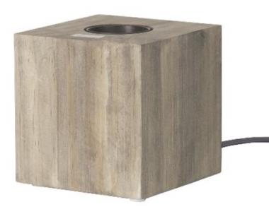 SUH Holz-Leuchte Würfel 90x90mm    88901 