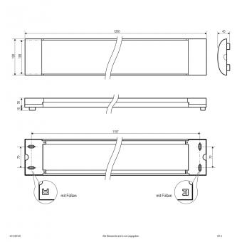 EVN LED-Panel 1200mm           D12120125 