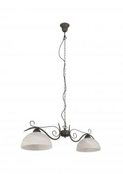 Trio Pendelleuchte rostfarben,2 R3432-24 