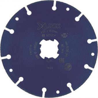 Bosch X-Lock Diamant-Trennscheibe 125mm 