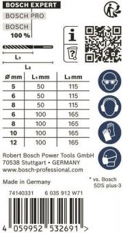 Bosch Hammerbohrer SDS-plus-7X Expert 