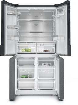 Siemens KF 96 NAXEA sw Kühlkombi 