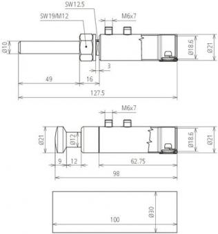 Dehn 819645 HVI HVI LI PL ASS RIV KF V2A 