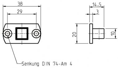 Rademacher 4010-S Adapter Small 10er 