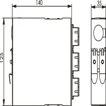 TG TS-Verteiler mit 6xSCD    H82050S0003 