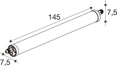 SLV TUBULAR P 1500 930 840 WH    1011481 