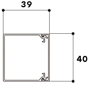 GGK Kanal LFG 40x40                 2862 