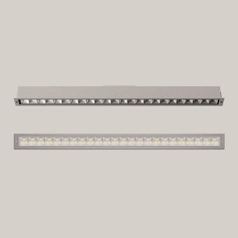 BEGA E-Einbauleuchte silber     24304AK4 
