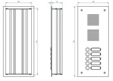 GRO Türstation EV1 TS 787 1-5 TS 787 1-5 