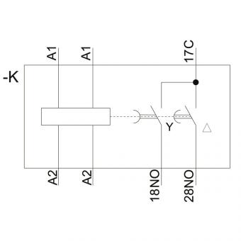Siemens 3RP25741NW30 Zeitrelais elektr. 