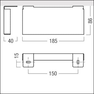 Zumtobel ERGOSIGN C AD 90°      22168749 