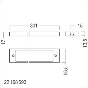 Zumtobel PURESIGN/COMSIGN 150   22168693 