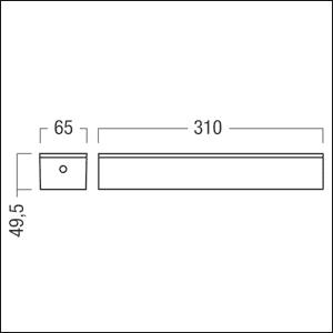 Zumtobel PURESIGN/COMSIGN 150 P 42186011 