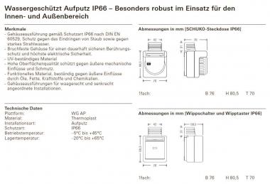 GIRA 310231 Wippschalter Aus 2polig BSF 