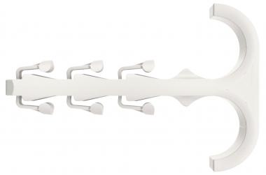 Fischer Zwillingsschelle Steckfix 048162 