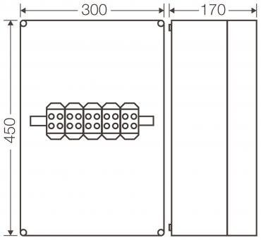 HENS Kabelabzweigkasten K 9951,   K 9951 