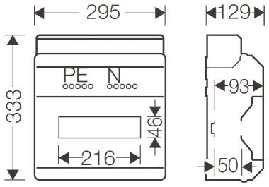 Hensel KV 90-Automatengehäuse  KV 9112 M 