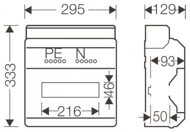 Hensel KV 90-Automatengehäuse  KV 9112 M 