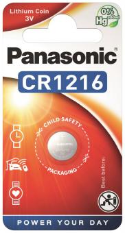 Panasonic Lithium Power CR1216EL/1BP 