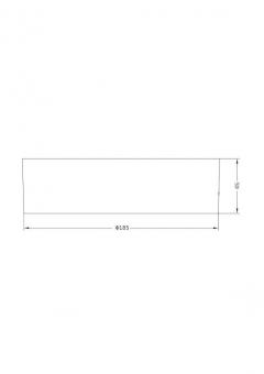 LEDV Ledvance DL SLIM ALU FRAME D175 WT 