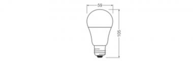 Ledvance LED Classic A 60 P 8W 830 