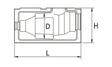 CELL Abzweigmuffen mit                P6 
