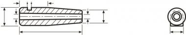 Hellermann H125-PVC-BK(1000) 