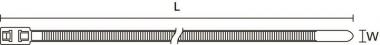 Hellermann T50IDH-PA66UV-BK(100) 