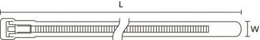 Hellermann REL250-PA66-NA(100) Kabel- 