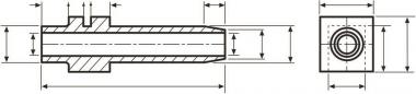Hellermann H321-PVC-FR-BK(200) 