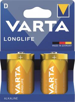 VARTA LONGLIFE D Blister=2   04120101422 