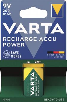 VARTA POWER Akku E-Block   9V      56722 